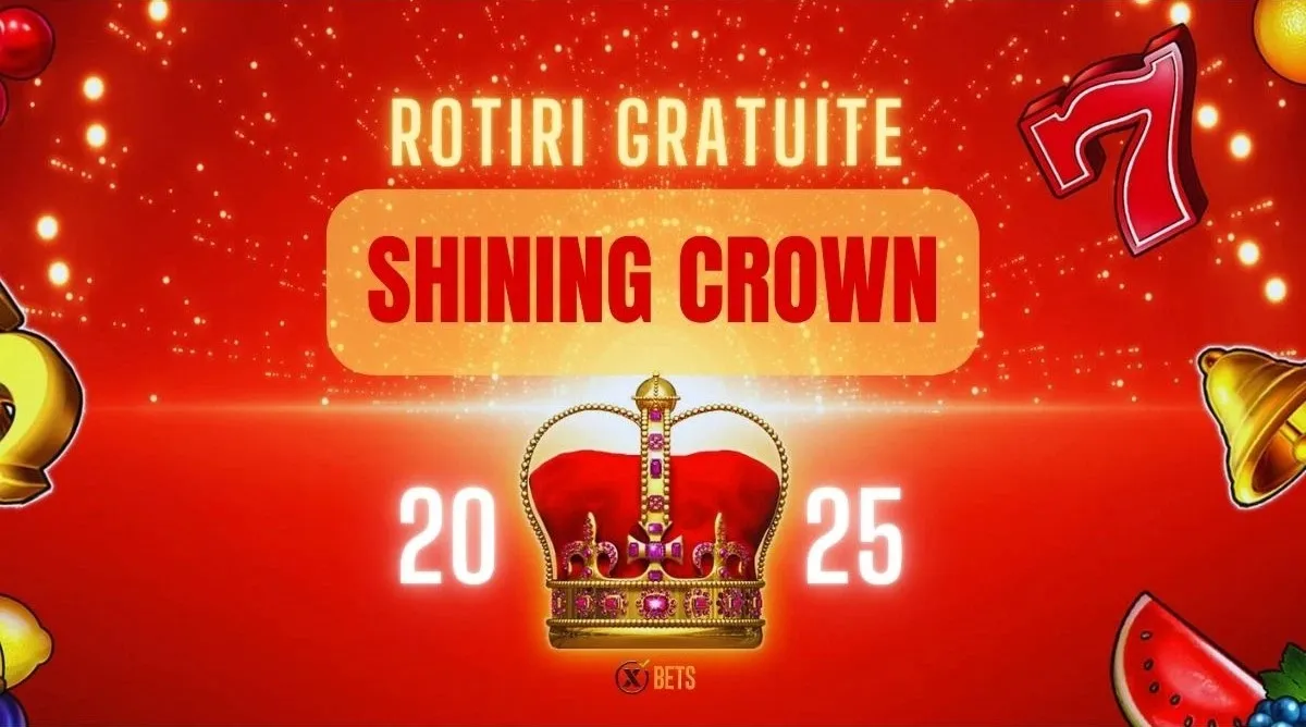 Rotiri gratuite Shining Crown - vezi toate ofertele disponibile azi!