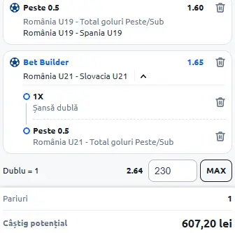Biletul Zilei Betano Cotă 3 