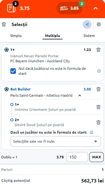 Biletul Zilei la CM al Cluburilor 15 iunie
