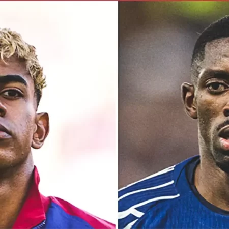 Duelul Lamine Yamal – Dembele pentru Balonul de Aur poate fi decis în Spania vs Franța, semifinala de Nations League