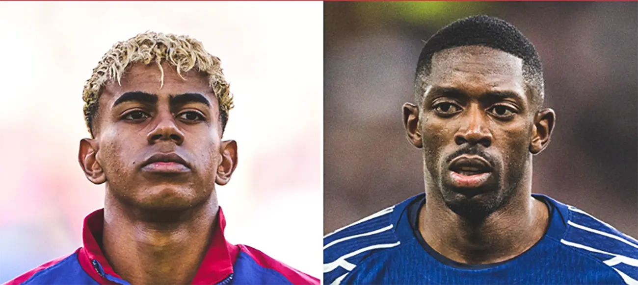 Duelul Lamine Yamal - Dembele pentru Balonul de Aur poate fi decis în Spania vs Franța, semifinala de Nations League
