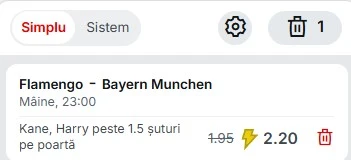 Pariuri speciale Flamengo vs Bayern