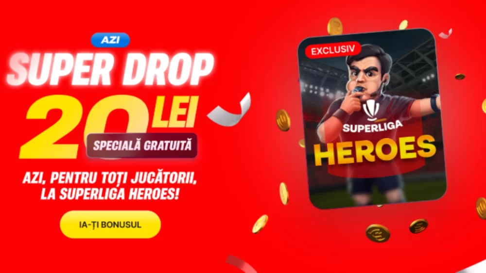 20 de LEI Rundă Specială Gratuită la Superbet