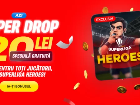 20 de LEI Rundă Specială Gratuită la Superbet pentru toată lumea la startul Superligii