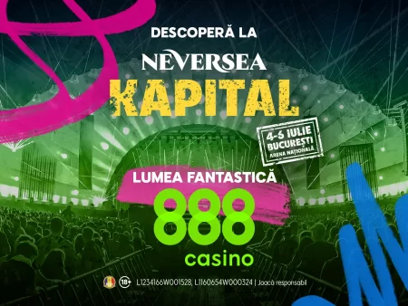 888 vine la Neversea Kapital!