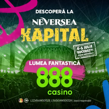 888 vine la Neversea Kapital!