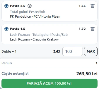 Cota 2 din fotbal 18.07.2025