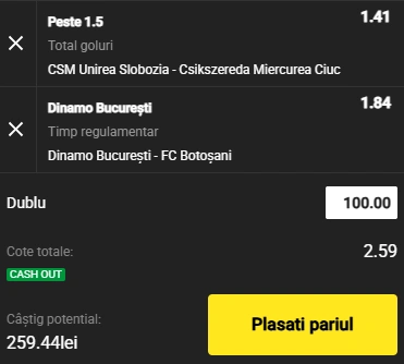 Cota 2 din fotbal 21 iulie 2025