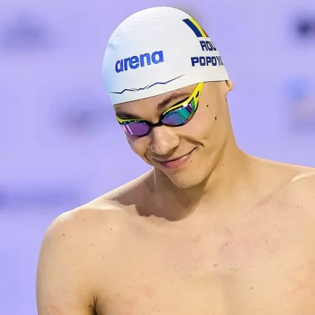 David Popovici câștigă finala de la Singapore. Aur pentru sportivul român la 100 de metri liber