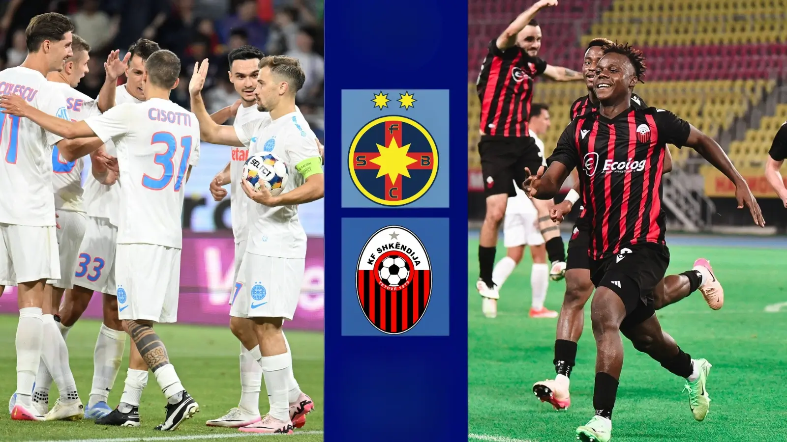 LIVE TEXT - FCSB vs Shkendija în turul 3 preliminar Champions League, 30 iulie 2025 de la ora 2030