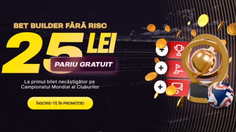 Primești 25 de lei Pariu Fără Risc pe Campionatul Mondial al Cluburilor 2025 la Superbet