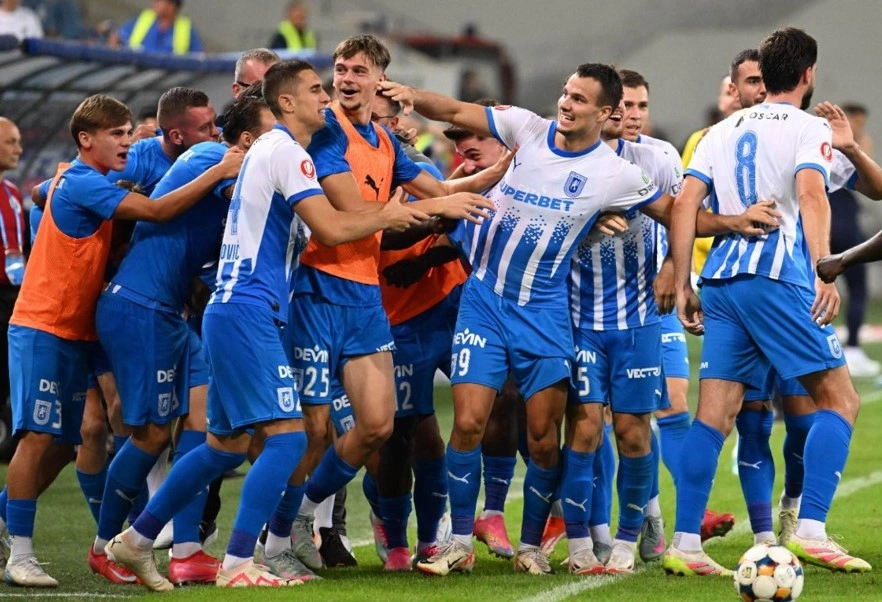 Universitatea Craiova - U Cluj Victorie dramatică pentru olteni