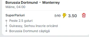 Biletul Zilei 2 iulie la CM al Cluburilor