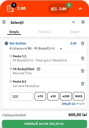 Kristiansund vs Bodo/Glimt