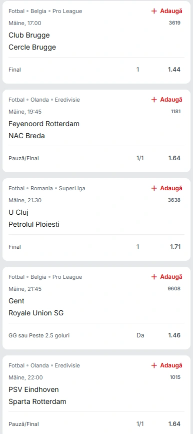 Biletul Zilei Superbet din 9 august 2025