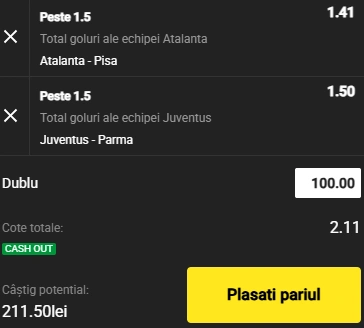 Cota 2 din fotbal 24 august 2025