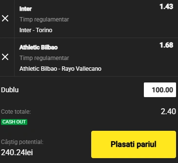 Cota 2 din fotbal 25 august 2025