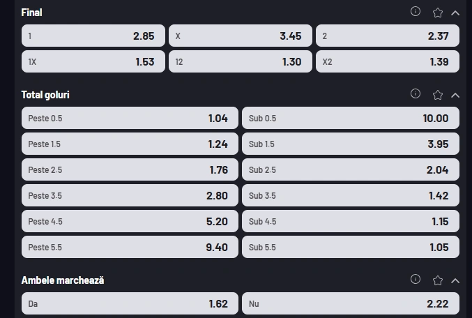 Cote pariuri Nice vs Benfica la MaxBet