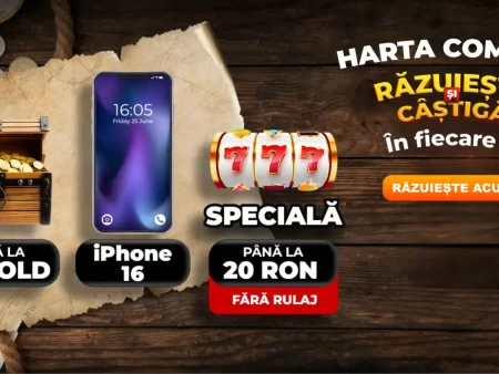 Joacă Harta Comorii la Winbet – Răzuiește și câștigă în fiecare zi Premii Exclusive!