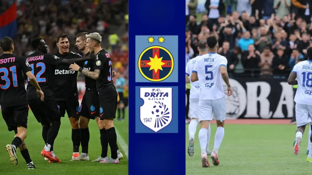 LIVE TEXT – FCSB vs FC Drita în preliminariile Europa League, 7.08.2025 de la ora 2130