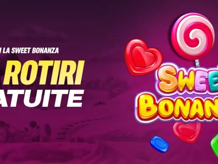 Superbet oferă 555 rotiri fără depunere la Sweet Bonanza