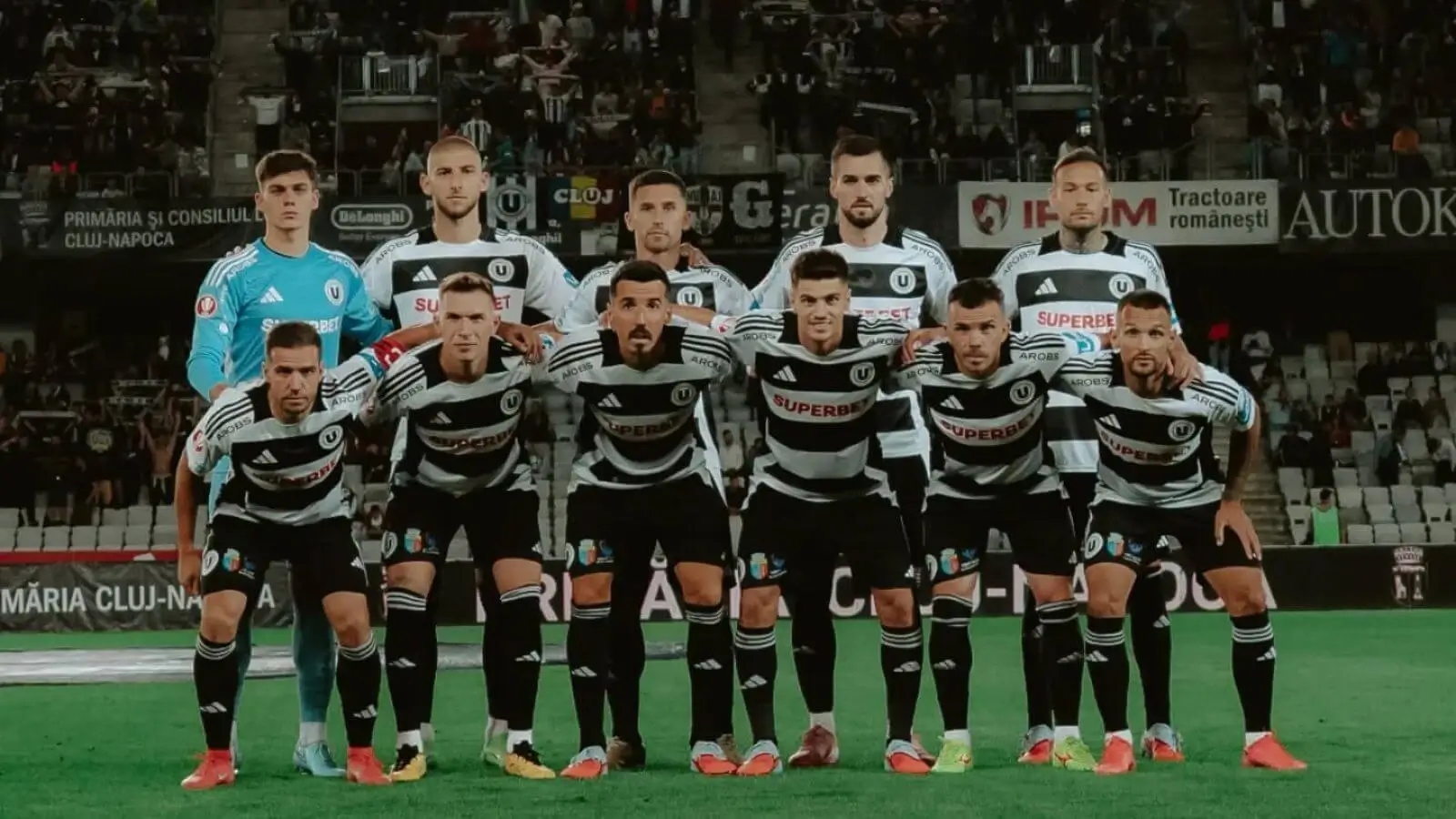 U Cluj - Dinamo Pop a spart gheata