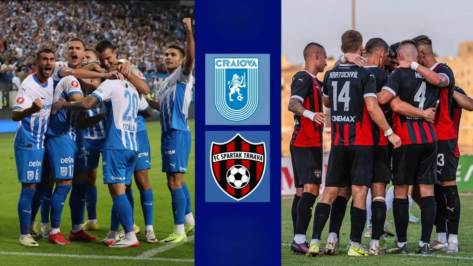 Universitatea Craiova - Spartak Trnava, LIVE TEXT din prima manșă a turului 3 preliminar Conference League de la 2130