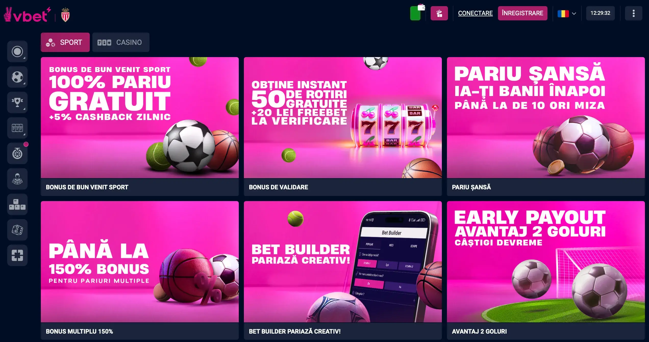 VictoryBet Bonusuri și Promoții