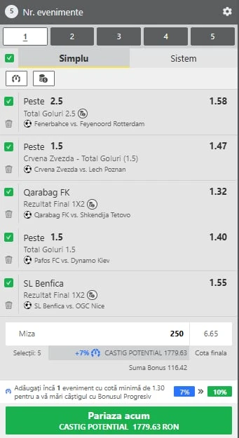 Biletul zilei din Preliminariile Champions League 12.08.2025