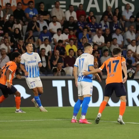 Cote pariuri Universitatea Craiova vs Basaksehir în play-off-ul Conference League – Oltenii aproape de calificare!