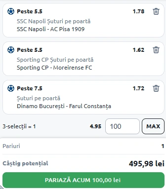 Biletul Zilei din Pariuri Speciale 22.09.2025