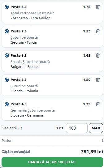 Biletul Zilei din Pariuri Speciale 4 septembrie 2025