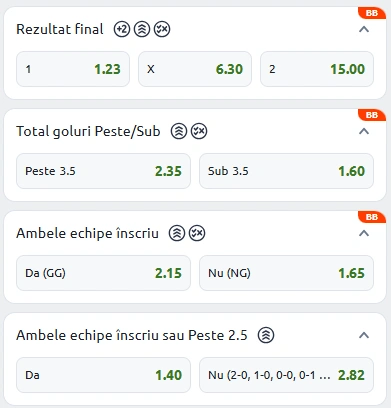 Cote pariuri Barcelona vs Getafe la Betano