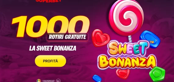 1000 Rotiri Gratuite la Superbet la verificarea contului între 16 și 18 septembrie 2025