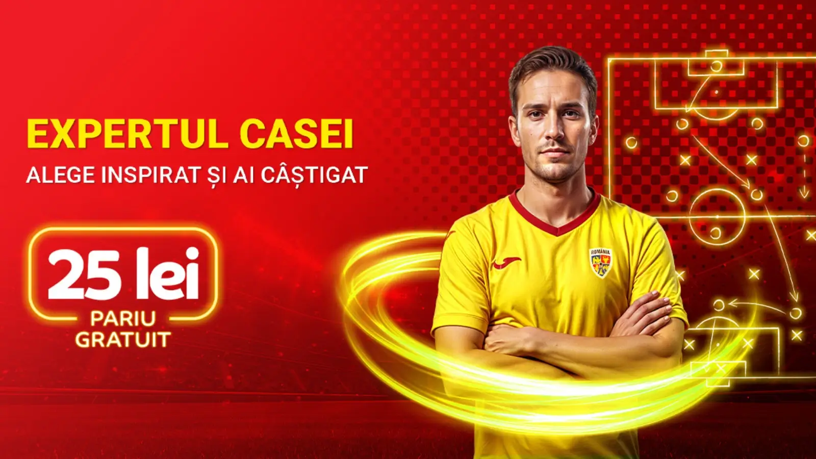 Joacă la Expertul Casei și câștigă până la 25 LEI Pariu Gratuit pe meciul Go Ahead Eagles vs FCSB