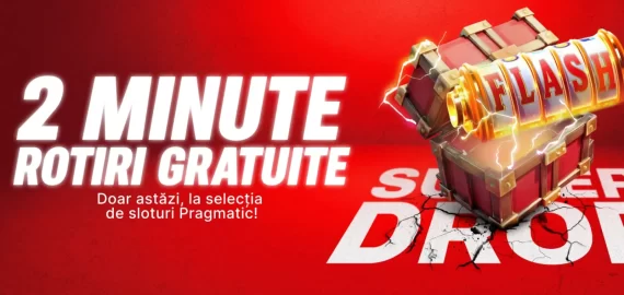Activează 2 minute de Rotiri Gratuite la Superbet pe 2 septembrie 2025