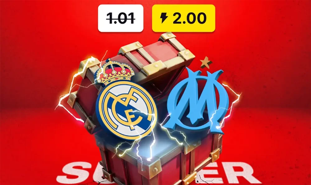 Un gol pe Bernabeu îți dublează banii! Cotă 2.00 în loc de 1.01 la Real Madrid vs Marseille