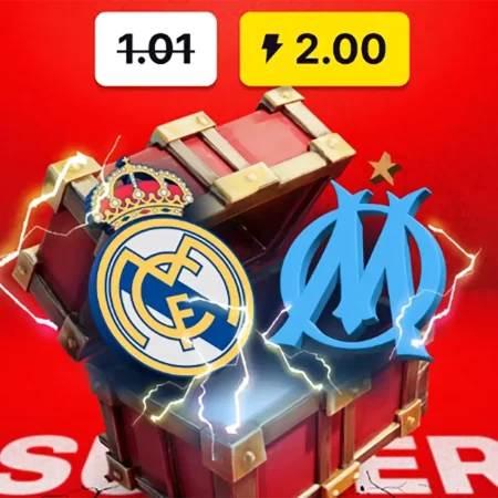 Un gol pe Bernabeu îți dublează banii! Cotă 2.00 în loc de 1.01 la Real Madrid vs Marseille