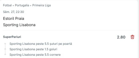 Estoril vs Sporting