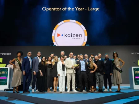 Kaizen Gaming a câștigat premiul pentru Operatorul Anului la SBC Awards 2025