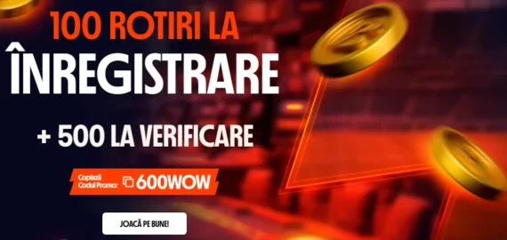 600 Rotiri Gratuite Fără Depunere la Betano cu Rulaj X1 doar în perioada 14 – 16 Octombrie 2025