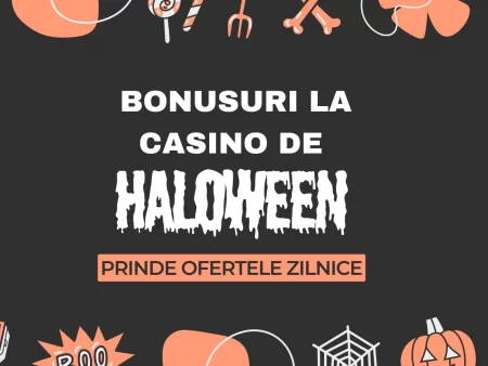 Bonusuri la Casino de Halloween – Prinde ofertele zilnice din acest an!