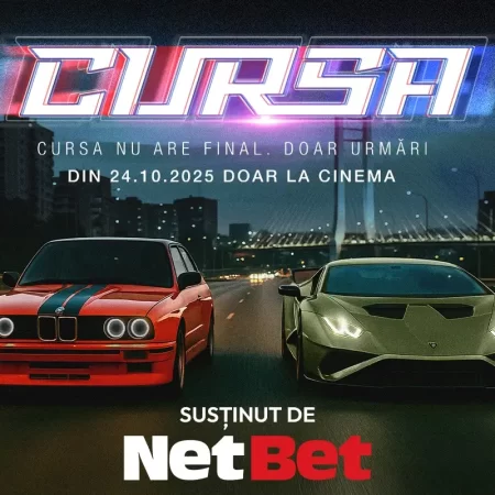 Filmul românesc „Cursa” se lansează în cinematografe pe 24 octombrie, inclusiv în format 4DX