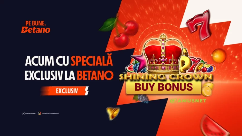 Joacă Shining Crown cu Specială Exclusiv la Betano Casino