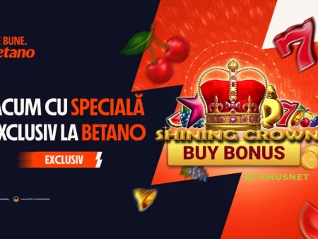 Joacă Shining Crown cu Specială Exclusiv la Betano
