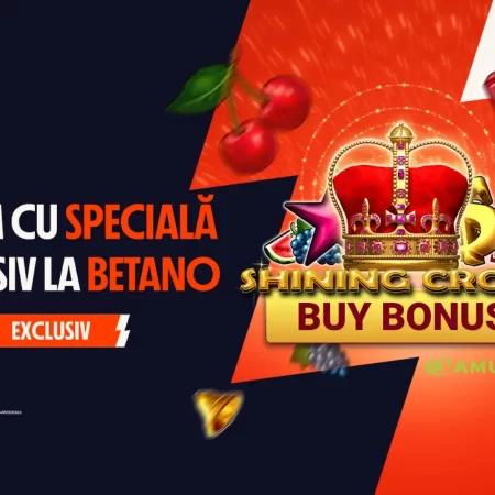 Joacă Shining Crown cu Specială Exclusiv la Betano