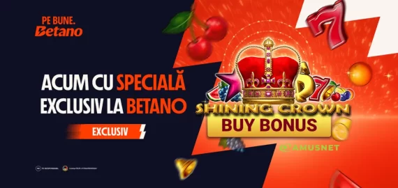 Joacă Shining Crown cu Specială Exclusiv la Betano