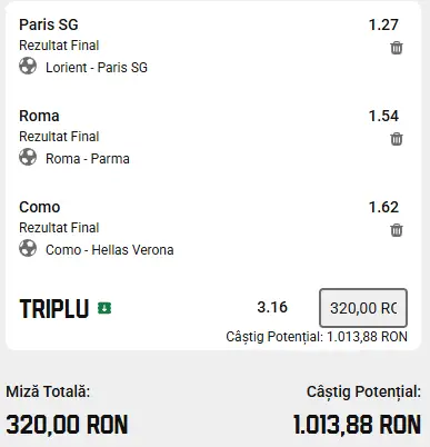 Biletul Zilei oferit de Inteligența Artificială 29 octombrie, cu un câștig de 1.000 lei la Unibet