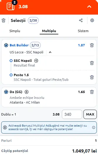 Biletul Zilei realizat cu AI 28.10