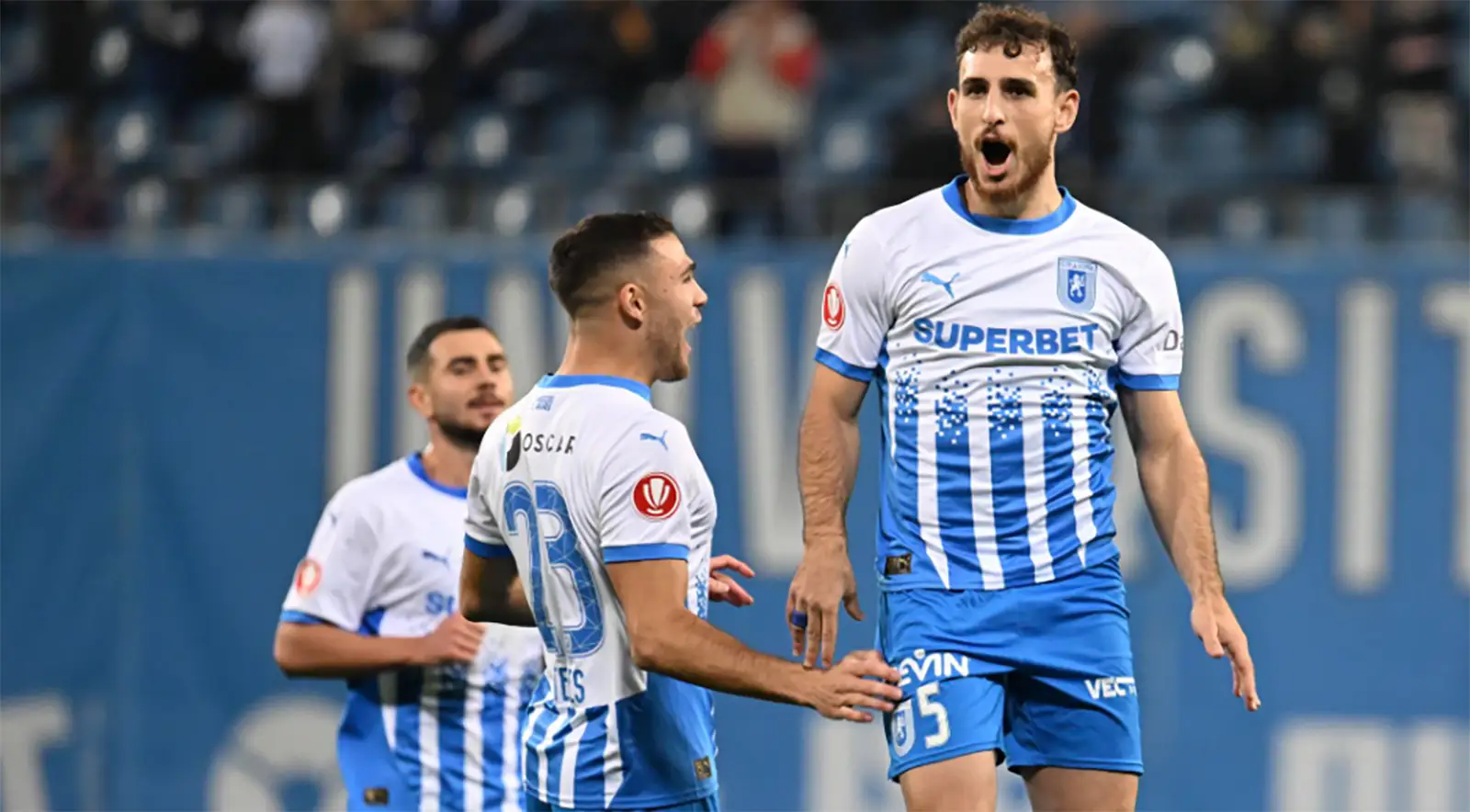 Cine transmite Universitatea Craiova - Noah la TV pe 23.10, ora 22:00, în Conference League?